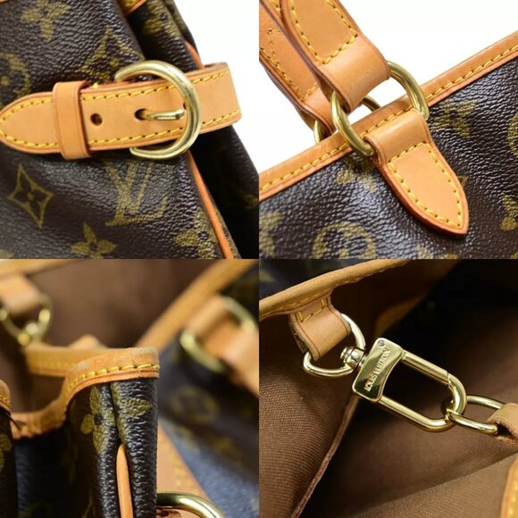 LOUIS VUITTON Batignolles Horizontal Shoulder Bag Monogram Brown M51154 15EB066 - Picture 8 of 15